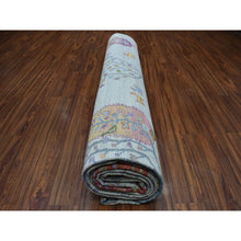 Load image into Gallery viewer, 11&#39;7&quot;x14&#39;8&quot; Oversized Folk Art Willow And Cypress Tree Design Peshawar With Pop Of Color Hand Knotted Oriental Rug FWR325686