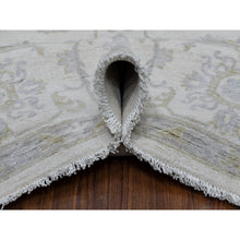 Load image into Gallery viewer, 8&#39;5&quot;x9&#39;7&quot; Ivory Washed Out Peshawar Natural Wool Hand Knotted Oriental Rug FWR326334