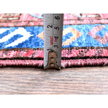 Load image into Gallery viewer, 9&#39;5&quot;x12&#39;1&quot; Bayern Blue, Afghan Ersari With Turkish Knot, Caucasian Design Revival, Ancient Bird Figurines, Vegetable Dyes, Hand Knotted, 100% Wool, Oriental Rug FWR3282