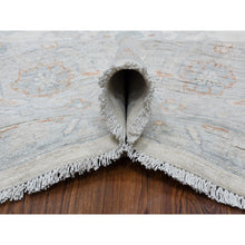 Load image into Gallery viewer, 8&#39;x9&#39;9&quot; White Wash Peshawar Hand Knotted Natural Wool Oriental Rug FWR329718