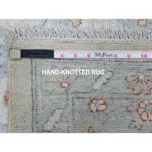 Load image into Gallery viewer, 8&#39;x9&#39;9&quot; White Wash Peshawar Hand Knotted Natural Wool Oriental Rug FWR329718