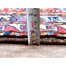 Load image into Gallery viewer, 8&#39;3&quot;x9&#39;8&quot; Macaroon Yellow, Afghan Ersari with Turkish Knot, Caucasian Design Revival, Vegetable Dyes, Hand Knotted, Soft and Shiny Wool, Oriental Rug FWR3306