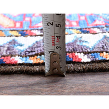 Load image into Gallery viewer, 8&#39;1&quot;x9&#39;7&quot; Beige, Afghan Ersari With Turkish Knot, Caucasian Design Revival, Vegetable Dyes, Hand Knotted, Soft And Vibrant Wool, Densely Woven, Oriental Rug FWR3324