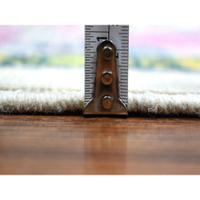 Load image into Gallery viewer, 8&#39;10&quot;x11&#39;6&quot; Ivory With Pink Fusion Kazak Natural Wool Hand Knotted Oriental Rug FWR333228