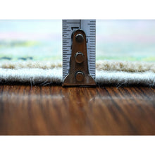 Load image into Gallery viewer, 2&#39;6&quot;x8&#39; Gray Fusion Kazak Pure Wool Hand Knotted Runner Oriental Rug FWR333480