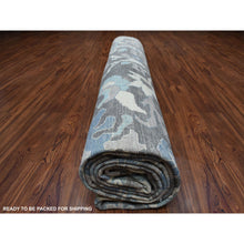 Load image into Gallery viewer, 11&#39;9&quot;x14&#39;5&quot; Brown Peshawar With Mahal Design Organic Wool Hand Knotted Oversize Oriental Rug FWR333636