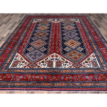 Load image into Gallery viewer, 8&#39;3&quot;x10&#39; Ajax Red, Afghan Ersari with Turkish Knot, Caucasian Design Revival, Vegetable Dyes, Hand Knotted, 100% Wool, Densely Woven, Oriental Rug FWR3336