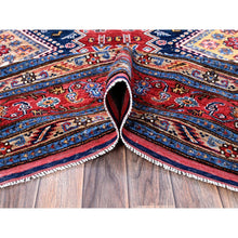 Load image into Gallery viewer, 8&#39;3&quot;x10&#39; Ajax Red, Afghan Ersari With Turkish Knot, Caucasian Design Revival, Vegetable Dyes, Hand Knotted, 100% Wool, Densely Woven, Oriental Rug FWR3336