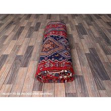 Load image into Gallery viewer, 8&#39;3&quot;x10&#39; Ajax Red, Afghan Ersari with Turkish Knot, Caucasian Design Revival, Vegetable Dyes, Hand Knotted, 100% Wool, Densely Woven, Oriental Rug FWR3336