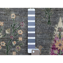 Load image into Gallery viewer, 8&#39;2&quot;x8&#39;2&quot; Round Folk Art Willow And Cypress Tree Design Hand Knotted Borderless Oriental Rug FWR334224