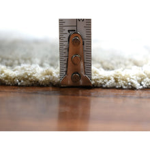 Load image into Gallery viewer, 12&#39;x12&#39; Gray Afghan Peshawar With Ziegler Mahal Design Organic Wool Hand Knotted Round Oriental Rug FWR334260