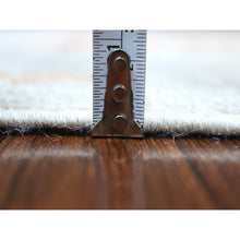 Load image into Gallery viewer, 2&#39;7&quot;x15&#39;7&quot; Hand Knotted Ivory Angora Oushak Pure Wool Oriental Xl Runner Rug FWR334866
