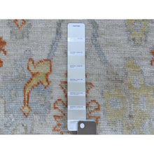 Load image into Gallery viewer, 2&#39;8&quot;x15&#39;8&quot; Hand Knotted Ivory Angora Oushak With Soft And Supple Wool Oriental Xl Runner Rug FWR335316