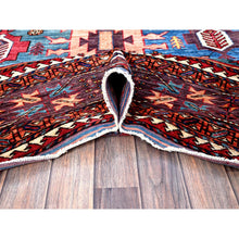 Load image into Gallery viewer, 8&#39;3&quot;x10&#39;6&quot; Peach Color, Afghan Ersari with Turkish Knot, Caucasian Design Revival, Vegetable Dyes, Hand Knotted, Soft Wool, Densely Woven, Oriental Rug FWR3360