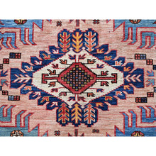 Load image into Gallery viewer, 8&#39;3&quot;x10&#39;6&quot; Peach Color, Afghan Ersari with Turkish Knot, Caucasian Design Revival, Vegetable Dyes, Hand Knotted, Soft Wool, Densely Woven, Oriental Rug FWR3360