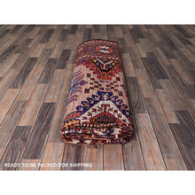 Load image into Gallery viewer, 8&#39;3&quot;x10&#39;6&quot; Peach Color, Afghan Ersari with Turkish Knot, Caucasian Design Revival, Vegetable Dyes, Hand Knotted, Soft Wool, Densely Woven, Oriental Rug FWR3360