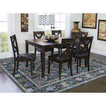 Load image into Gallery viewer, 6&#39;4&quot;x8&#39;9&quot; Hand Knotted Charcoal Gray Angora Oushak Willow And Cypress Tree Design Soft Velvety Wool Oriental Rug FWR337644