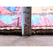 Load image into Gallery viewer, 6&#39;1&quot;x8&#39;4&quot; Ochre Brown, Afghan Ersari With Turkish Knot, Caucasian Design Revival, Densely Woven, Vegetable Dyes, Hand Knotted, 100% Wool, Oriental Rug FWR3372