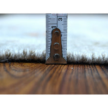 Load image into Gallery viewer, 3&#39;2&quot;x9&#39;7&quot; Cream Color Soft And Supple Wool Hand Knotted Angora Oushak Oriental Runner Rug FWR338466