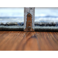 Load image into Gallery viewer, 2&#39;6&quot;x9&#39;7&quot; Hand Knotted Gray Super Kazak With Shawl Design Organic Wool Runner Rug FWR339102