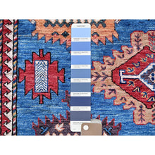 Load image into Gallery viewer, 10&#39;x13&#39;6&quot; Carolina Blue, Afghan Ersari With Turkish Knot, Caucasian Design Revival, Densely Woven, Vegetable Dyes, Hand Knotted, 100% Wool, Oriental Rug FWR3390
