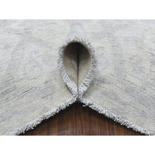 Load image into Gallery viewer, 8&#39;x9&#39;9&quot; Ivory White Wash Peshawar Natural Wool Hand Knotted Oriental Rug FWR340392