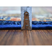 Load image into Gallery viewer, 2&#39;x3&#39;1&quot; Orange Afghan Ersari With Tribal Design Hand Knotted Pure Wool Oriental Rug FWR340560