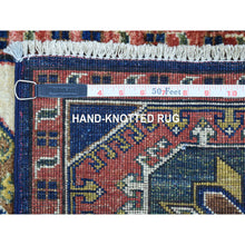 Load image into Gallery viewer, 1&#39;10&quot;x3&#39; Red Afghan Ersari Tribal Design Hand Knotted Organic Wool Oriental Rug FWR340584