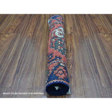 Load image into Gallery viewer, 2&#39;x3&#39; Rust Red Afghan Turkoman Ersari Elephant Feet Design Organic Wool Hand Knotted Oriental Rug FWR341766