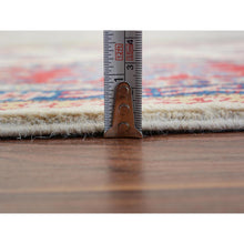 Load image into Gallery viewer, 8&#39;8&quot;x12&#39; Ivory Special Kazak Geometric Design Pure Wool Hand Knotted Oriental Rug FWR342330