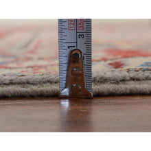 Load image into Gallery viewer, 3&#39;10&quot;x6&#39; Gray Special Kazak Geometric Design Pure Wool Hand Knotted Oriental Rug FWR342414