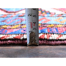 Load image into Gallery viewer, 6&#39;x8&#39;1&quot; Maya Blue, Afghan Ersari With Turkish Knot, Caucasian Design Revival, Birds And Lion Figurines, Vegetable Dyes, Hand Knotted, Soft Wool, Oriental Rug FWR3426