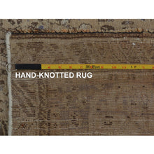 Load image into Gallery viewer, 4&#39;4&quot;x7&#39;9&quot; Beaver Brown, New Persian Serab, Camel Hair Full Pile, Pure Wool, Hand Knotted, Oriental Rug FWR524304