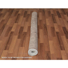 Load image into Gallery viewer, 5&#39;6&quot;x8&#39;2&quot; Natural Colors Old and Worn Down Persian Qashqai Pure Wool Distressed Hand Knotted Oriental Rug FWR343470