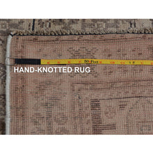 Load image into Gallery viewer, 5&#39;6&quot;x8&#39;2&quot; Natural Colors Old And Worn Down Persian Qashqai Pure Wool Distressed Hand Knotted Oriental Rug FWR343470