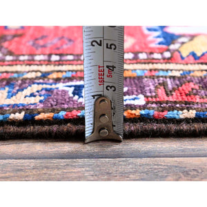 6'3"x9'1" Carolina Blue, Afghan Ersari With Turkish Knot, Caucasian Design Revival, Densely Woven, Vegetable Dyes, Hand Knotted, Soft 100% Wool, Oriental Rug FWR3438