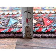 Load image into Gallery viewer, 6&#39;1&quot;x8&#39;10&quot; Macaroon Yellow, Afghan Ersari with Turkish Knot, Caucasian Design Revival, Small Human Figurines, Vegetable Dyes, Hand Knotted, Soft Wool, Oriental Rug FWR3444