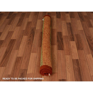 4'9"x8' Colorful Afghan Reversible Kilim Pure Wool Hand Woven Striped Oriental Rug FWR345000