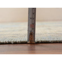 Load image into Gallery viewer, 6&#39;2&quot;x8&#39;10&quot; Gray Angora Oushak With Soft Velvety Wool Hand Knotted Oriental Rug FWR345192