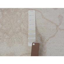 Load image into Gallery viewer, 8&#39;x9&#39;6&quot; Ivory White Wash Peshawar Ziegler Mahal Pure Wool Hand Knotted Oriental Rug FWR345228