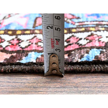 Load image into Gallery viewer, 6&#39;x8&#39;2&quot; Rose Pink, Afghan Ersari With Turkish Knot, Caucasian Design Revival, Ancient Bird Figurines, Vegetable Dyes, Soft And Velvety Wool, Hand Knotted, Oriental Rug FWR3450