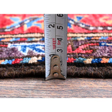 Load image into Gallery viewer, 6&#39;1&quot;x8&#39;5&quot; Opal Blue, Afghan Ersari with Turkish Knot, Caucasian Design Revival, Hand Knotted, Vegetable Dyes, Soft and Velvety Wool, Densely Woven, Oriental Rug FWR3456