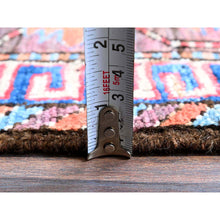Load image into Gallery viewer, 6&#39;2&quot;x8&#39;3&quot; Colorful, Afghan Ersari with Turkish Knot, Caucasian Design Revival, Ancient Bird Figurines, Vegetable Dyes, Densely Woven, Hand Knotted, Soft Wool, Oriental Rug FWR3468