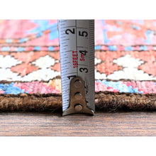 Load image into Gallery viewer, 6&#39;x8&#39;6&quot; Tawny Brown, Afghan Ersari With Turkish Knot, Caucasian Design Revival, Ancient Bird Figurines, Vegetable Dyes, Hand Knotted, 100% Wool, Oriental Rug FWR3474