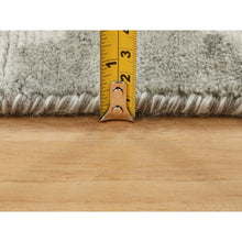 Load image into Gallery viewer, 2&#39;6&quot;x8&#39; Hand Spun Undyed Natural Wool Modern Runner Hand Knotted Oriental Rug FWR349380