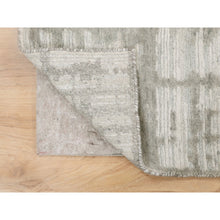 Load image into Gallery viewer, 2&#39;6&quot;x8&#39; Hand Spun Undyed Natural Wool Runner Modern Oriental Hand Knotted Oriental Rug FWR349464