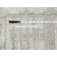 Load image into Gallery viewer, 2&#39;6&quot;x8&#39; Hand Spun Undyed Natural Wool Runner Modern Oriental Hand Knotted Oriental Rug FWR349464