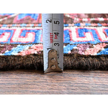 Load image into Gallery viewer, 6&#39;2&quot;x7&#39;7&quot; Colorful, Afghan Ersari With Turkish Knot, Caucasian Design Revival, Ancient Bird Figurines, Hand Knotted, Soft Wool, Vegetable Dyes, Densely Woven, Oriental Rug FWR3492