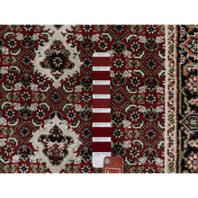 Load image into Gallery viewer, 2&#39;8&quot;x10&#39;1&quot; Red Tabriz Mahi Fish Design Wool Hand Knotted Runner Oriental Rug FWR349914
