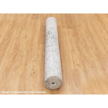 Load image into Gallery viewer, 6&#39;x9&#39;2&quot; Wool And Silk Hand Knotted Broken Persian Design Hand Knotted Oriental Rug FWR350538